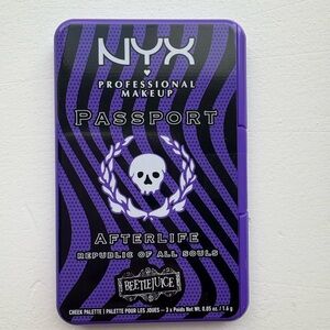 NYX Beetlejuice Afterlife Cheek Palette
